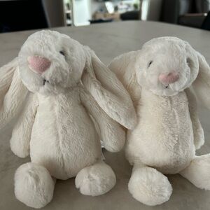 Jellycat Cream small bashful bunnies